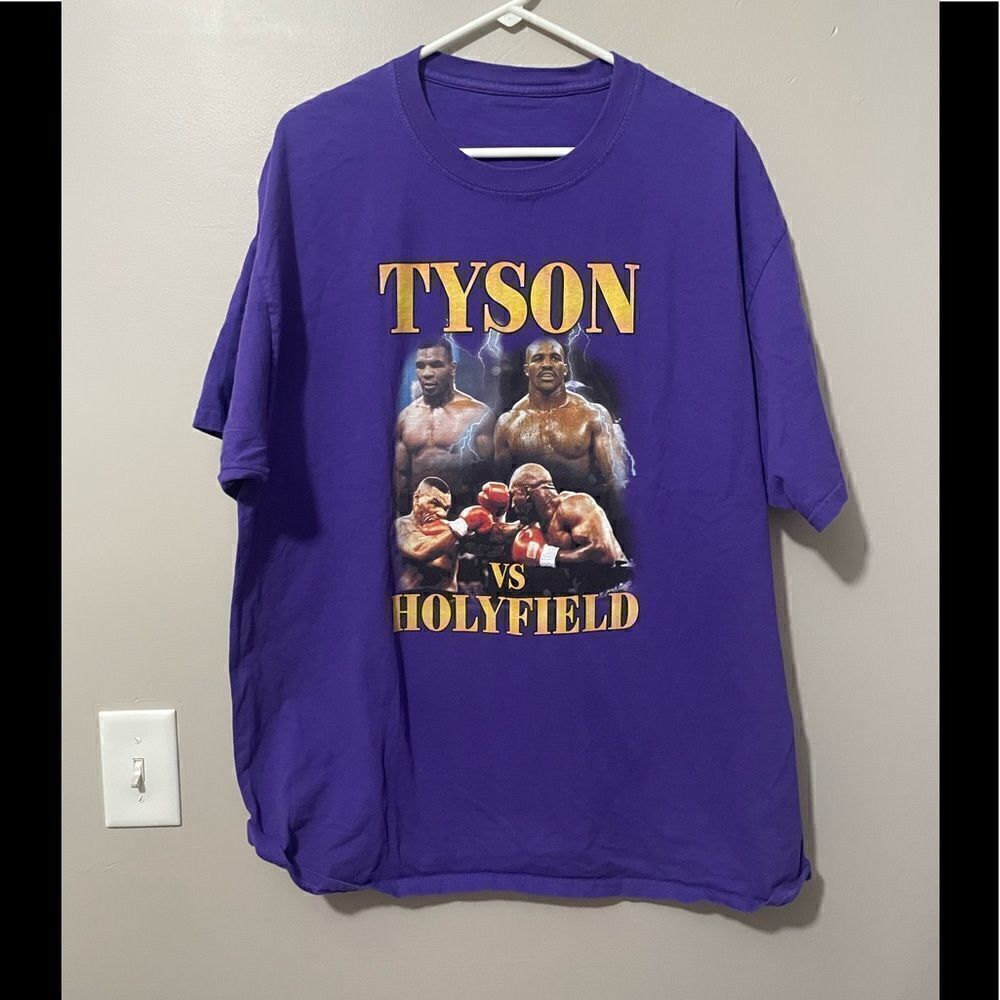 Tyson vs Holyfield t shirt
